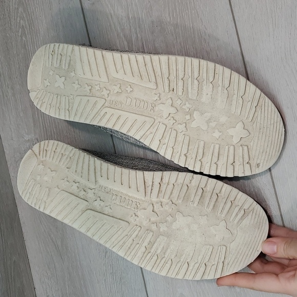 Hey Dude Womens Wendy L Linen Iron Loafer Slip on shoes sz 11 - Picture 10 of 12